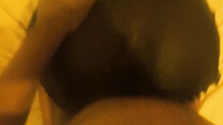 Big Black Cock Slamming Big Black Ass - Real Home Sex - 6 image