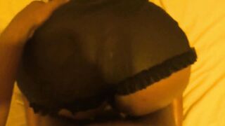Big Black Cock Slamming Big Black Ass - Real Home Sex - 9 image