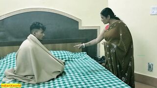 Indian Bengali stepmom hot rough sex with teen son! with clear audio