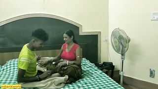 Indian Bengali stepmom hot rough sex with teen son! with clear audio - 10 image