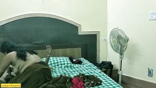 Indian Bengali stepmom hot rough sex with teen son! with clear audio - 13 image