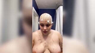 Hairless Whore - Adama Daat Amateur Fetish Head and Brow Shave - 11 image