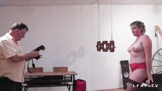 Casting BBW Mere de famille prise en double penetration - 6 image