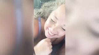 Freckled BBW gets facial - 3 image