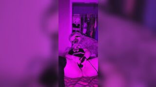 Fat white PAWG sucks and fucks dildo - 10 image