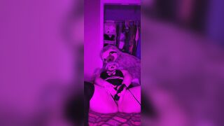 Fat white PAWG sucks and fucks dildo - 9 image