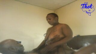 Thot in Texas - Shaved Pussy Big Wobbly Booty Black Ebony MILF Real Hot Ass - 10 image