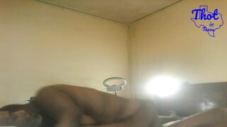 Thot in Texas - Shaved Pussy Big Wobbly Booty Black Ebony MILF Real Hot Ass - 11 image