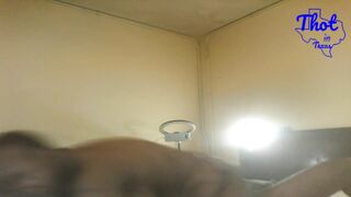 Thot in Texas - Shaved Pussy Big Wobbly Booty Black Ebony MILF Real Hot Ass - 12 image