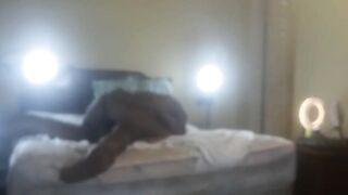 Thot in Texas 3way - Scene 2 Dick Sucking Bisexual Licking on Hairy Pussy - 2 image