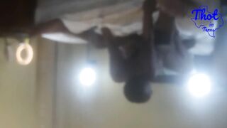 Thot in Texas - Inbetween Her Legs OpenPussy Fucked Shaved Ebony Pussy Fucking Dick - 11 image