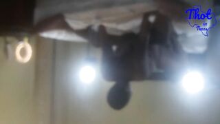 Thot in Texas - Inbetween Her Legs OpenPussy Fucked Shaved Ebony Pussy Fucking Dick - 12 image