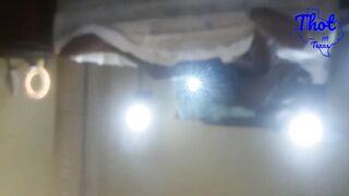 Thot in Texas - Inbetween Her Legs OpenPussy Fucked Shaved Ebony Pussy Fucking Dick - 15 image