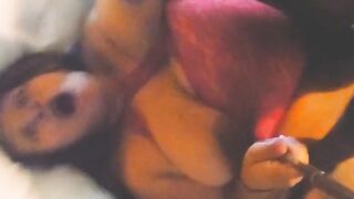 SEXY CARIBBEAN BBW GETS HER PRETTY BALD PUSSY ATE UNTIL SHE CRIES - 14 image