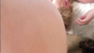 Blonde busty BBW sex therapist fucks both a husband and his wife - 10 image