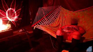 Solo masturbation of my wet pussy in the hammock on molly Hammock Hussy 2