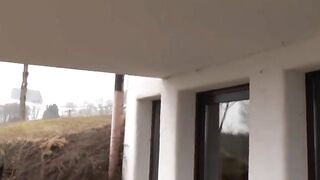 MILF fucked by the tensioner in the rest room - 9 image