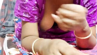 Slutty Indian step Sister Cum Eating Instruction Pantie Stuffing HINDI voice - 6 image