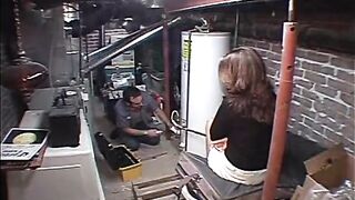 Plumber Fucks Cute Chubby Housewife - 3 image