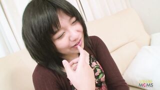 Fat Asian brunette with a hairy bush gets her soaking wet pussy plowed Toshiko Siraki - 3 image