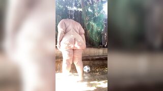 For a SSBBW introverted exhibitionist this is what I consider fun - 4 image