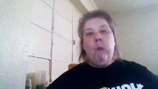 It's Pork Chop Night! Feedee SSBBW Koi pigs out on a pork chop - 8 image