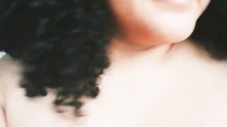 chubby latina girl sticks her dildo in her fat pussy - 10 image