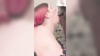 Some amazing throat from this white girl