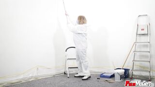 Fat mature nympho sucking dick - 2 image