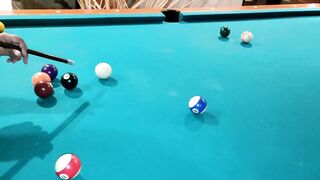 I go to a pool class but it turns out that it was a plan by my boss to screw me all over the table - 4 image