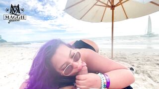 LOST ON A DESERT ISLAND; FOUND A BLOWJOB - 7 image