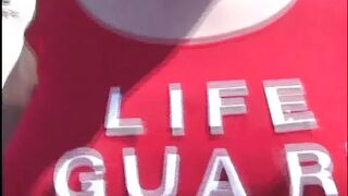 BBW milf doesn't leave food even with a cock in her pussy - 1 image