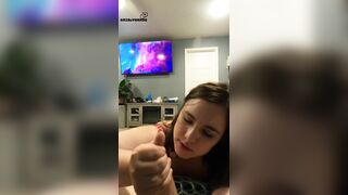 Sucking His Cock & Making Him Cum! - 10 image