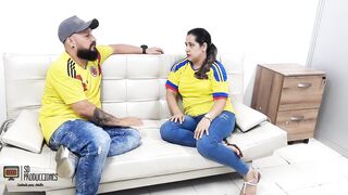 I fuck my stepsister's bitch and she ends up pouring my milk on her buttocks - 2 image