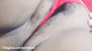 Ella se folla a alguien mayor en medias de maya y tanga roja. Culona gordibuena mexicana - 5 image