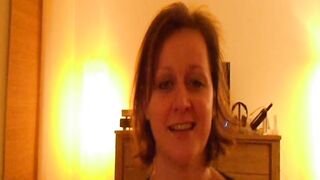 MILF gives stepson a nylon handjob - 11 image