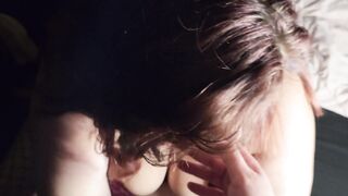 After teasing him in fishnets all day, I finally blew him...He Delivered... - 4 image