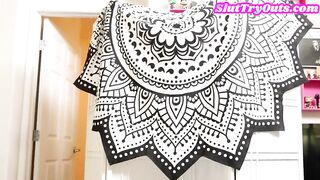 Chubby slut blows and jerks POV dick in gonzo action - 4 image