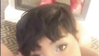 SHE SO FREAKY AND FUCKING HIM REAL GOOD - 2 image