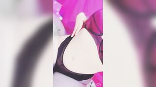 Horny teen camgirl Instagram story compilation - 5 image