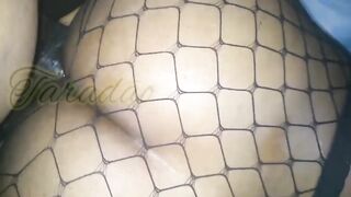 Minha preta rebolando para o meu pau entrar no cuzinho