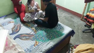 Indian stepmom enjoy son's friend dick - 3 image