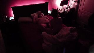 Couple Caught on camera in guest room bbw wife bwc husband fuck morning sex - 14 image