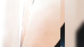 Ass, titties and pussy, Mirelladelicia naughty little bitch showing off in the bathroom taking off all her clothes, stri - 8 image