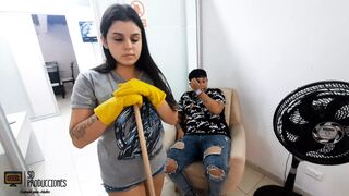 My best friend fucks the housemaid - 1 image