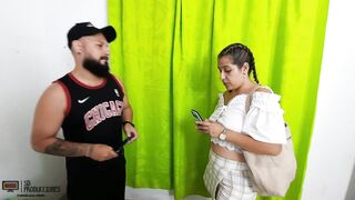 My stepmother's whore hires a woman to fix our house and I end up fucking her - 3 image