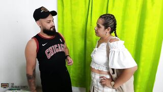 My stepmother's whore hires a woman to fix our house and I end up fucking her - 4 image