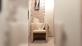 Stretching my cunt with veggies and sitting on extreme dildo - 13 image