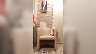 Stretching my cunt with veggies and sitting on extreme dildo - 9 image