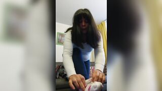 Mom dressed and cream her body - 14 image